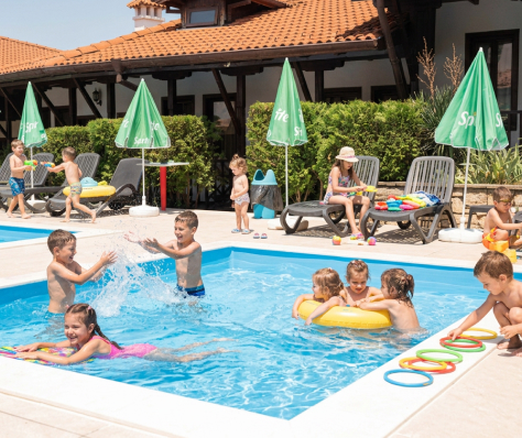 A pool for the youngest guests